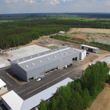 Строительство завода по утилизации отходов в Lulkowo